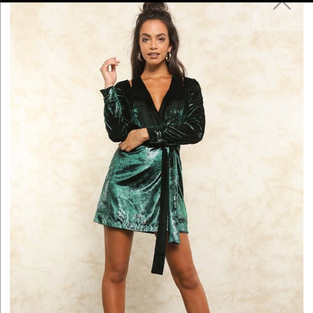 ShopFletch Jade Green Dress